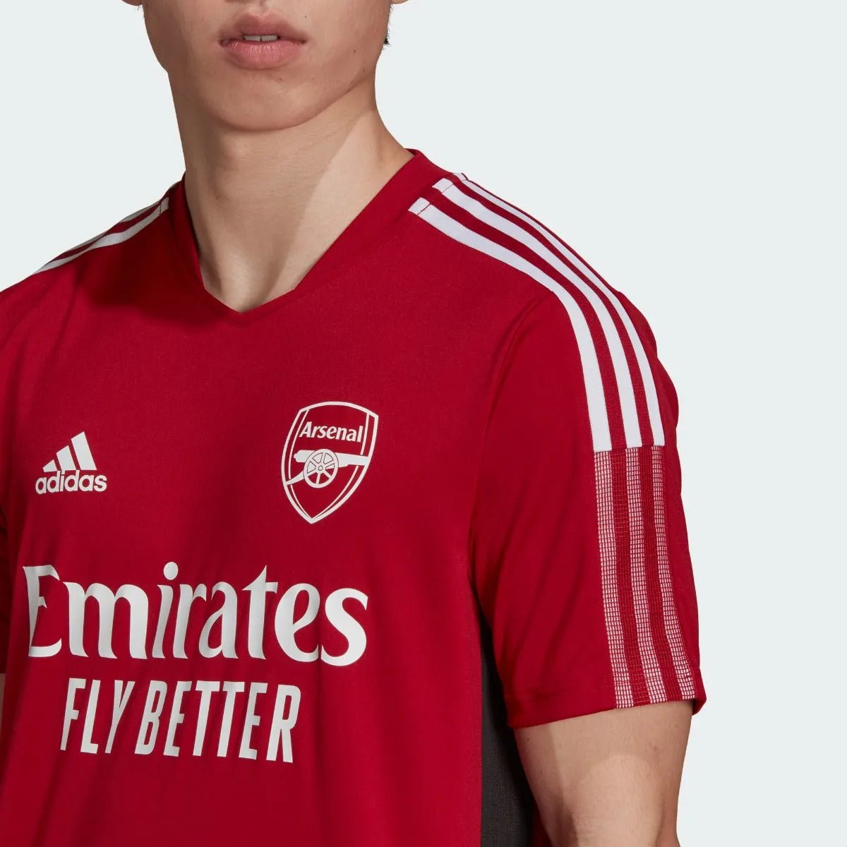 Adidas 2021-22 Arsenal Training Jersey - Active Maroon