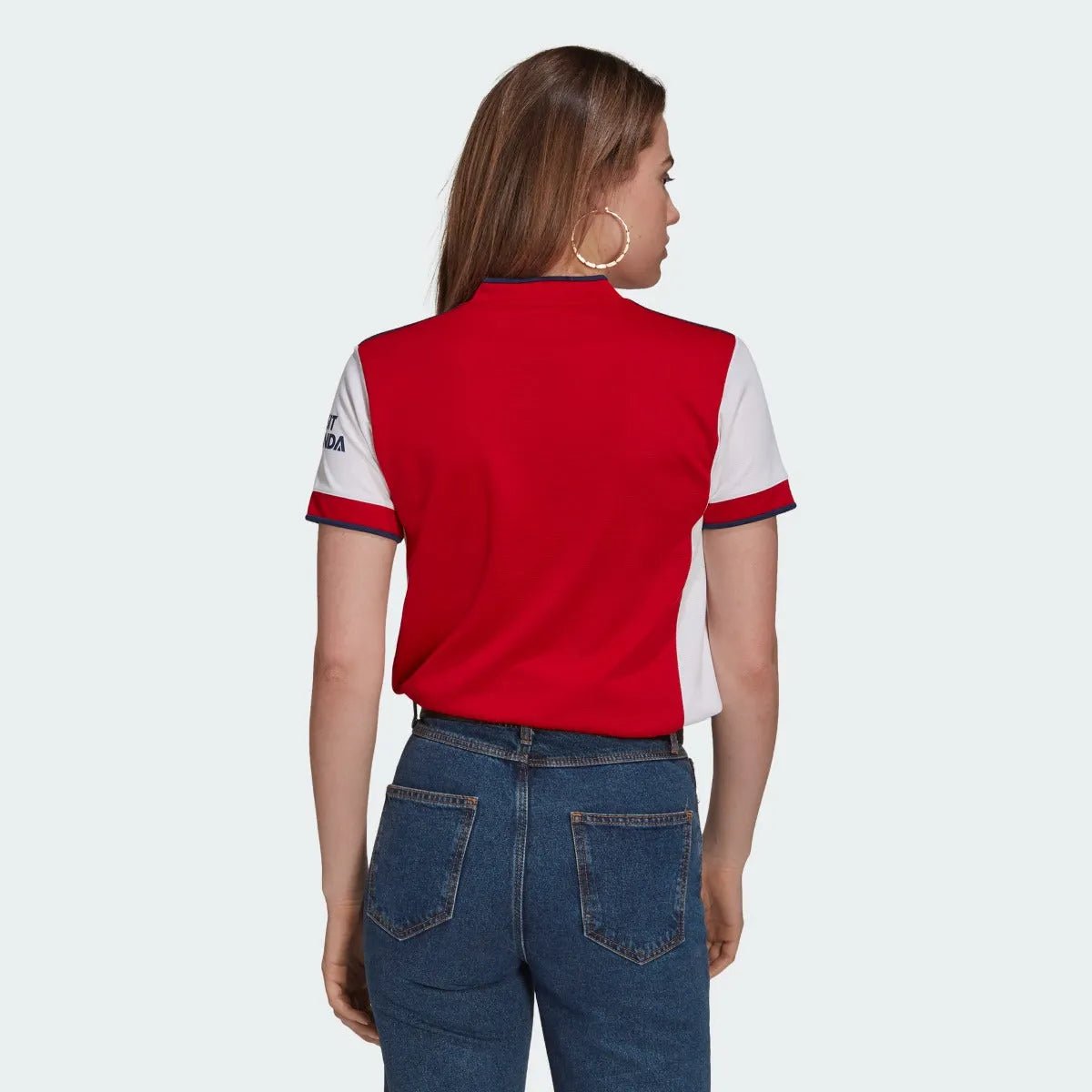 Adidas 2021-22 Arsenal Women Home Jersey - Red-Navy