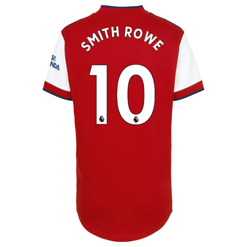 Adidas 2021-22 Arsenal Youth Home Jersey - Scarlet-White