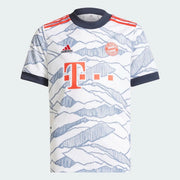 Adidas 2021-22 Bayern Munich Youth Third Jersey - White