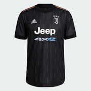 Adidas 2021-22 Juventus Authentic Away Jersey - Black