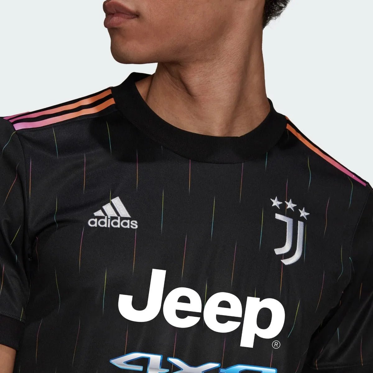 Adidas 2021-22 Juventus Away Jersey - Black