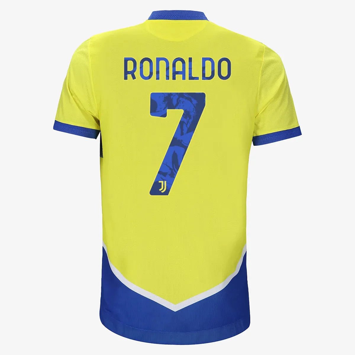 adidas 2021-22 Juventus Third Jersey - Shock Yellow-Blue