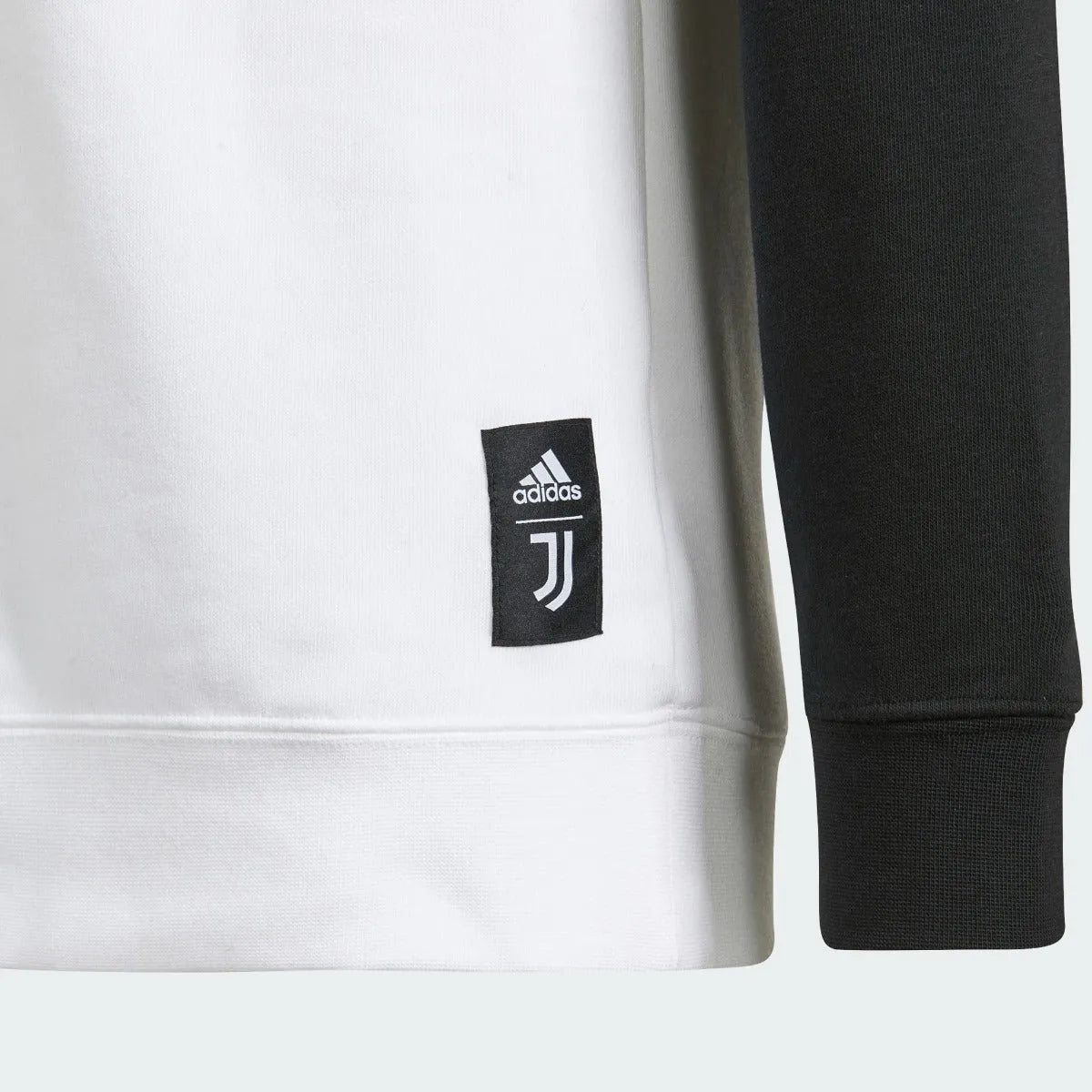 Adidas 2021-22 Juventus Youth Crewneck Sweater - White-Black
