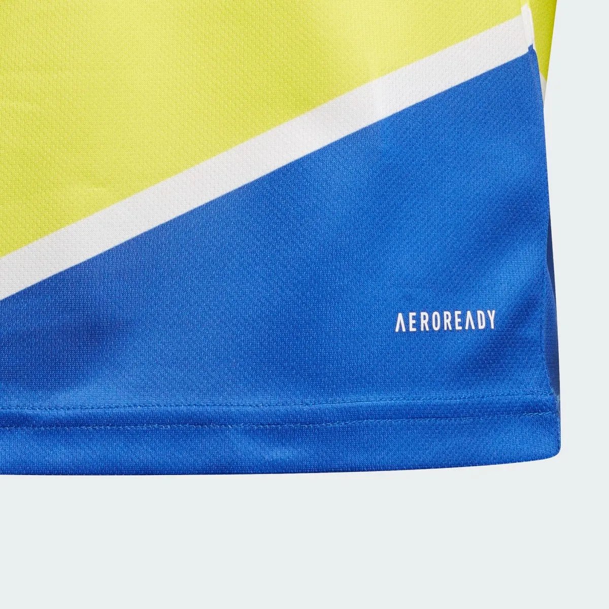 Adidas 2021-22 Juventus Youth Third Jersey - Shock Yellow-Blue