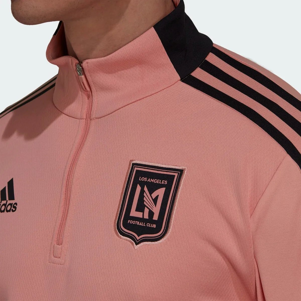 Adidas 2021-22 LAFC Warm-Up Top - Trace Pink