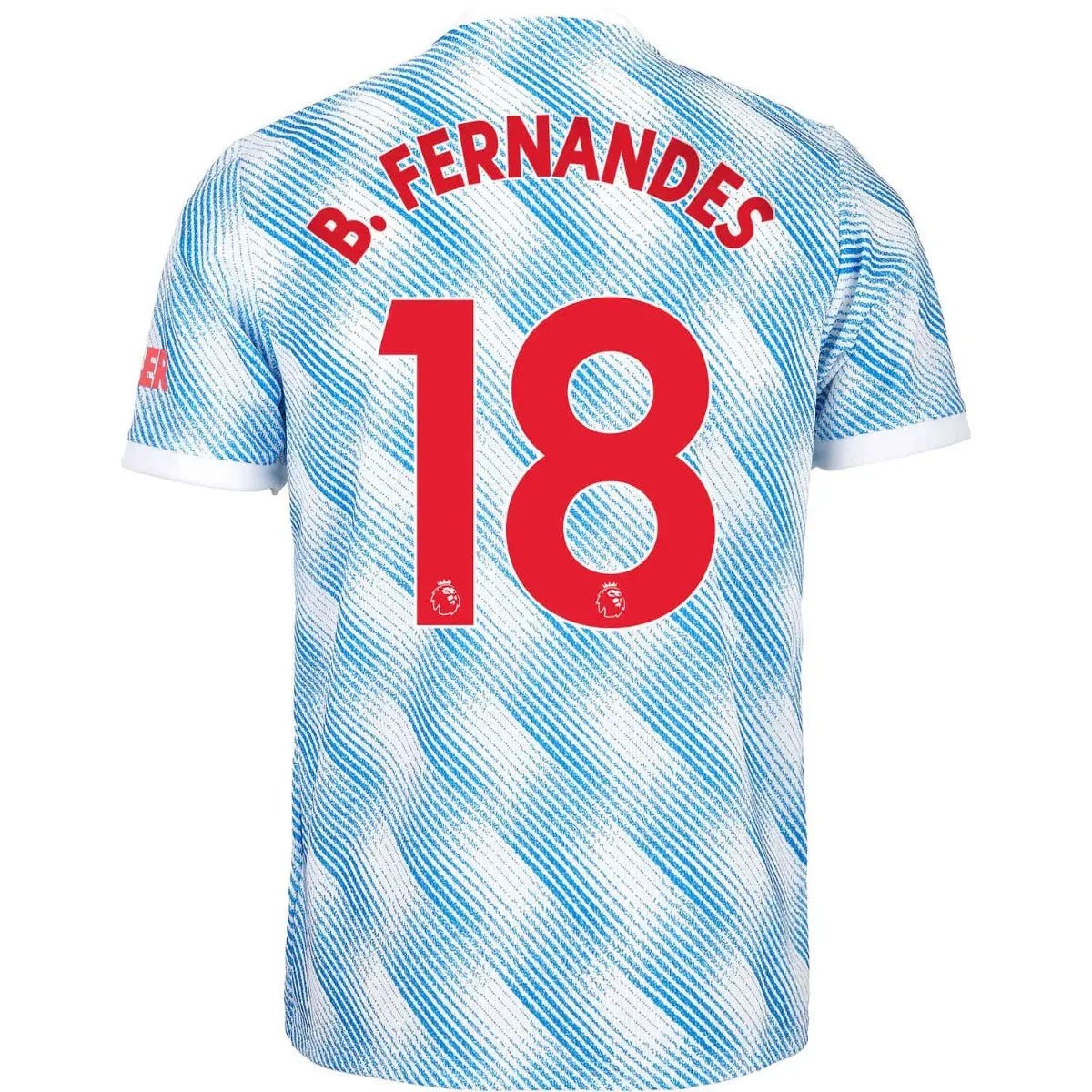 Adidas 2021-22 Manchester United Away Jersey - White-Royal