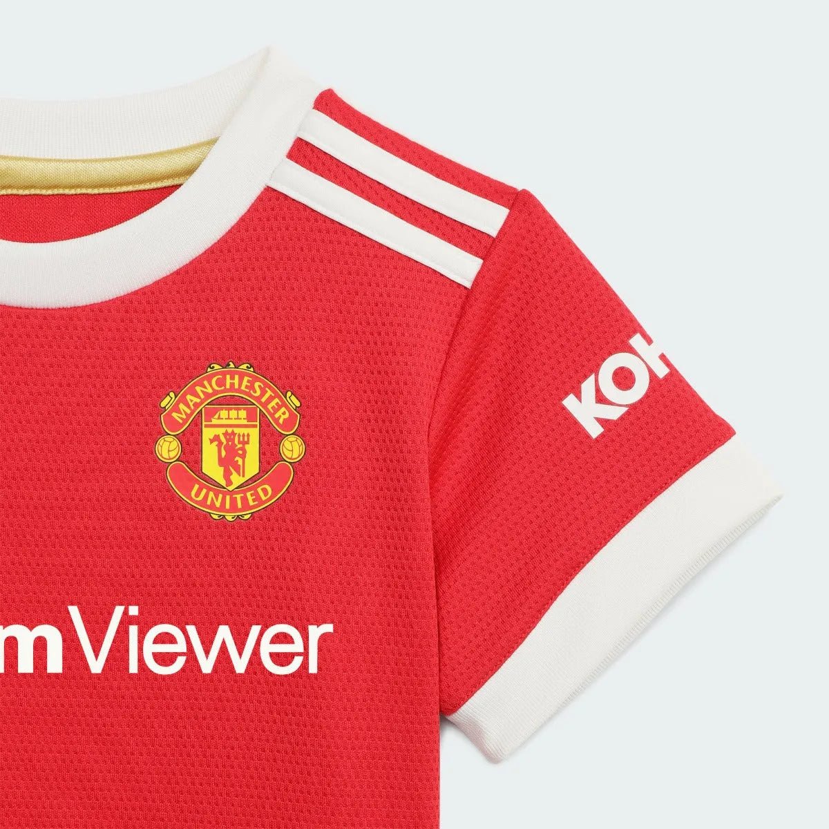 Adidas 2021-22 Manchester United Home Baby Set - Red-White