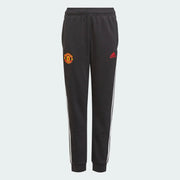 Adidas 2021-22 Manchester United Kids Sweatpants - Black-White