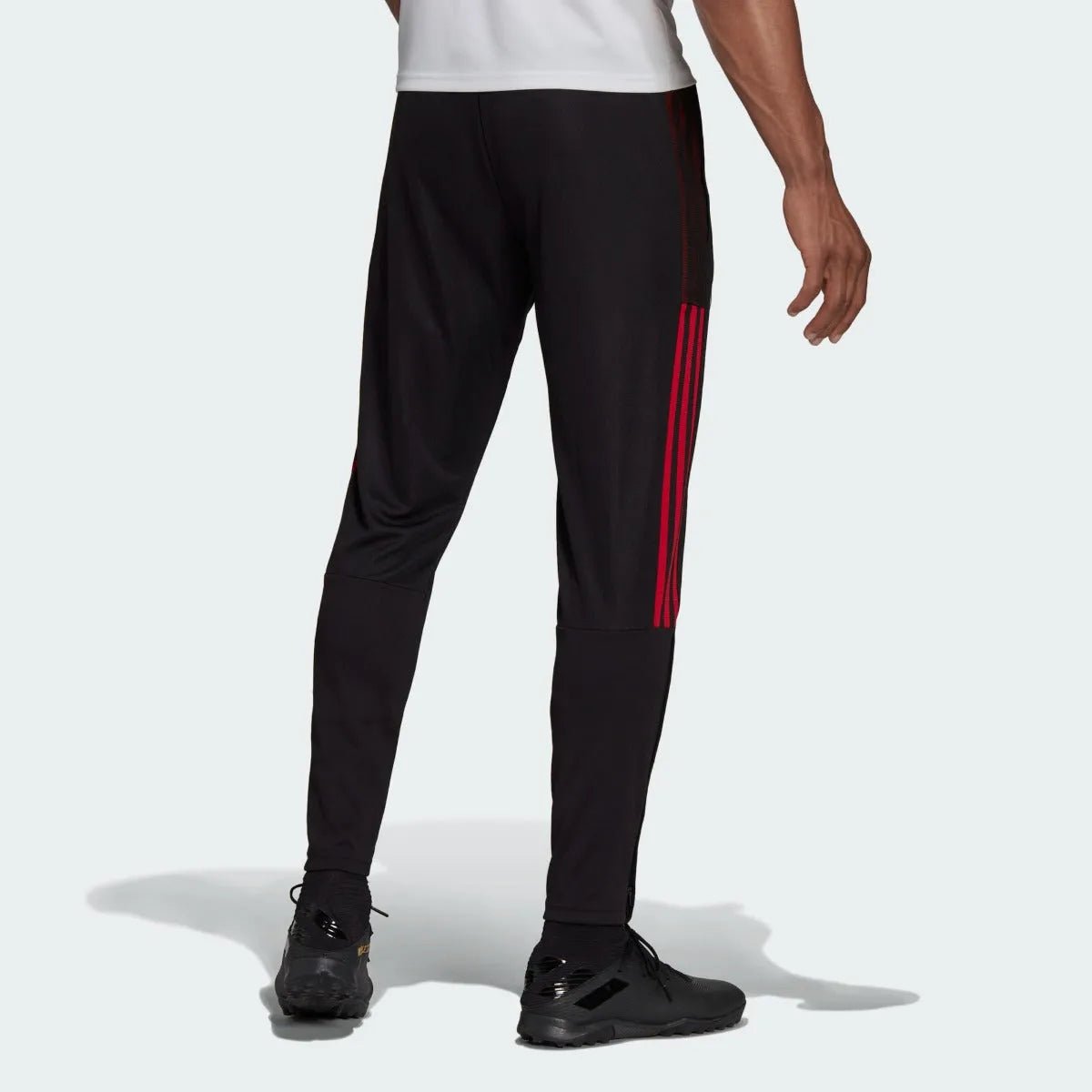 Adidas 2021-22 Manchester United Training Pants - Black-Red