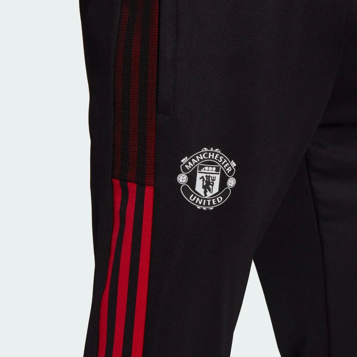 Adidas 2021-22 Manchester United Training Pants - Black-Red