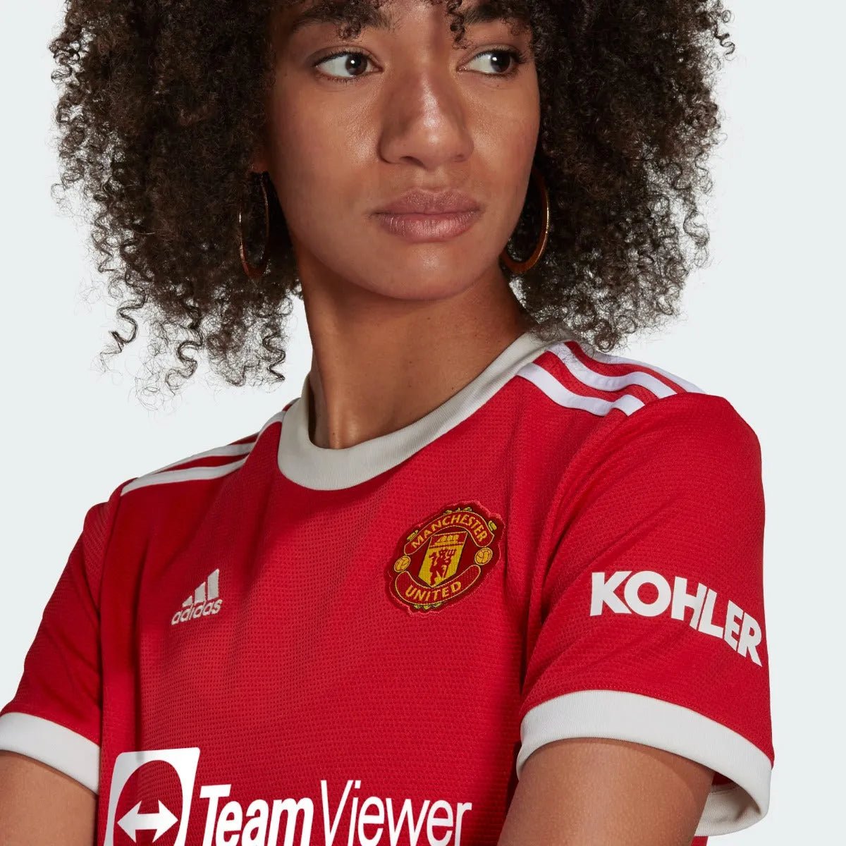 Adidas 2021-22 Manchester United Women Home Jersey - Red