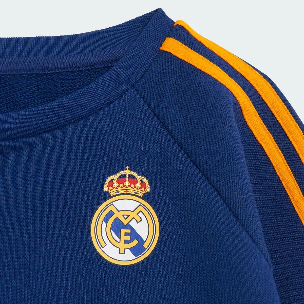 Adidas 2021-22 Real Madrid 3 Stripes Baby Jogger - Victory Blue