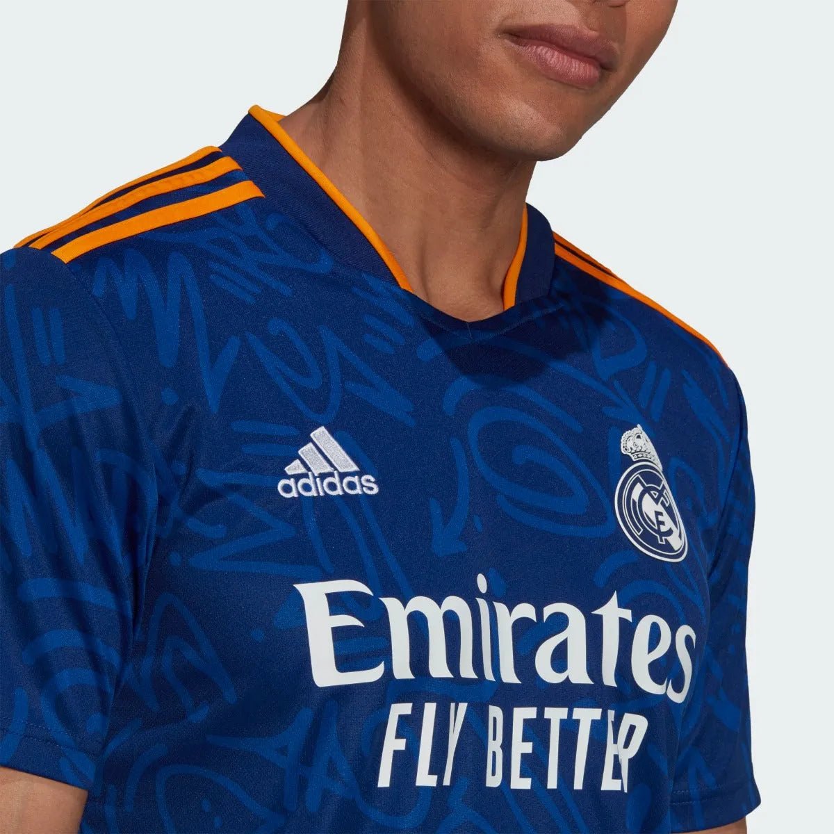 Adidas 2021-22 Real Madrid Away Jersey - Victory Blue