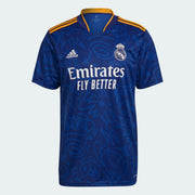 Adidas 2021-22 Real Madrid Away Jersey - Victory Blue