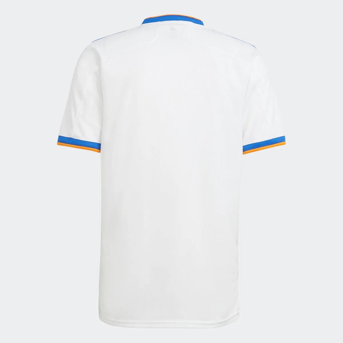 Adidas 2021-22 Real Madrid Home Jersey - White-Blue-Orange