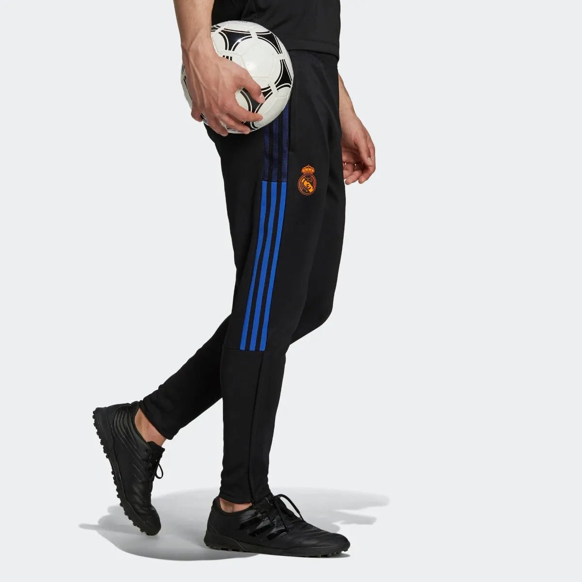 Adidas 2021-22 Real Madrid Training Pants - Black-Blue