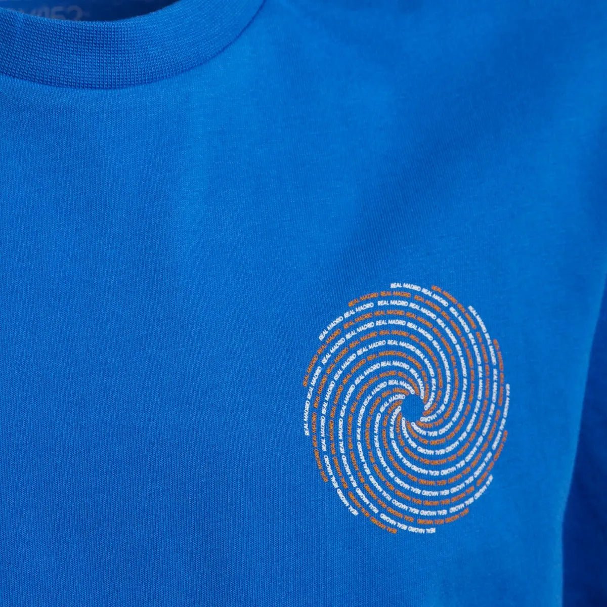 Adidas 2021-22 Real Madrid Youth Tee - Hi Res Blue
