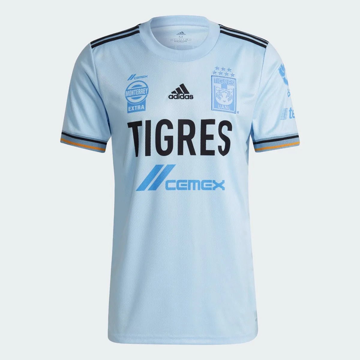 Adidas 2021-22 Tigres Away Jersey - Glow Blue
