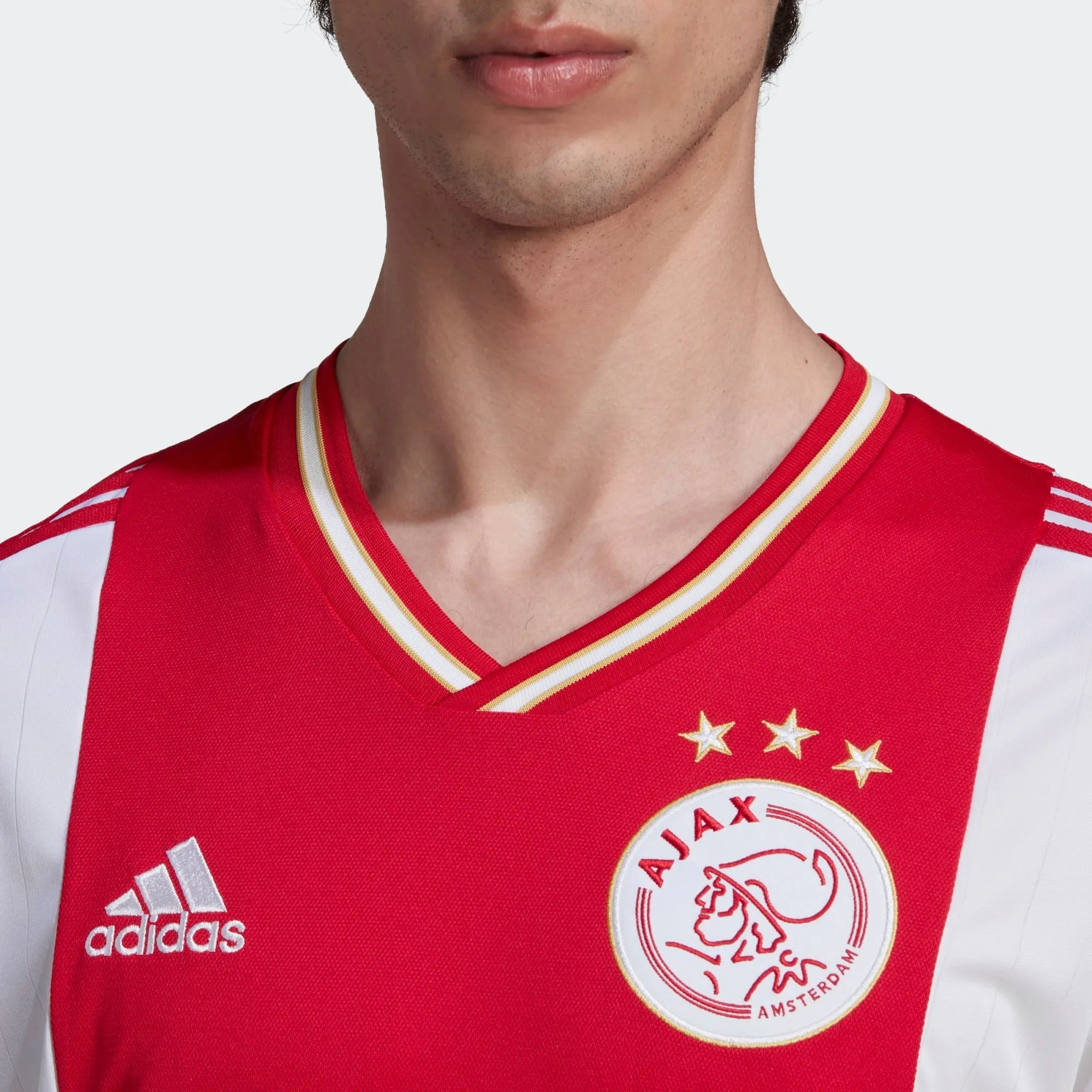 adidas 2022-23 Ajax Home Jersey - Red-White