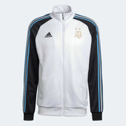 adidas 2022-23 Argentina 3 Stripe Track Jacket White-Black