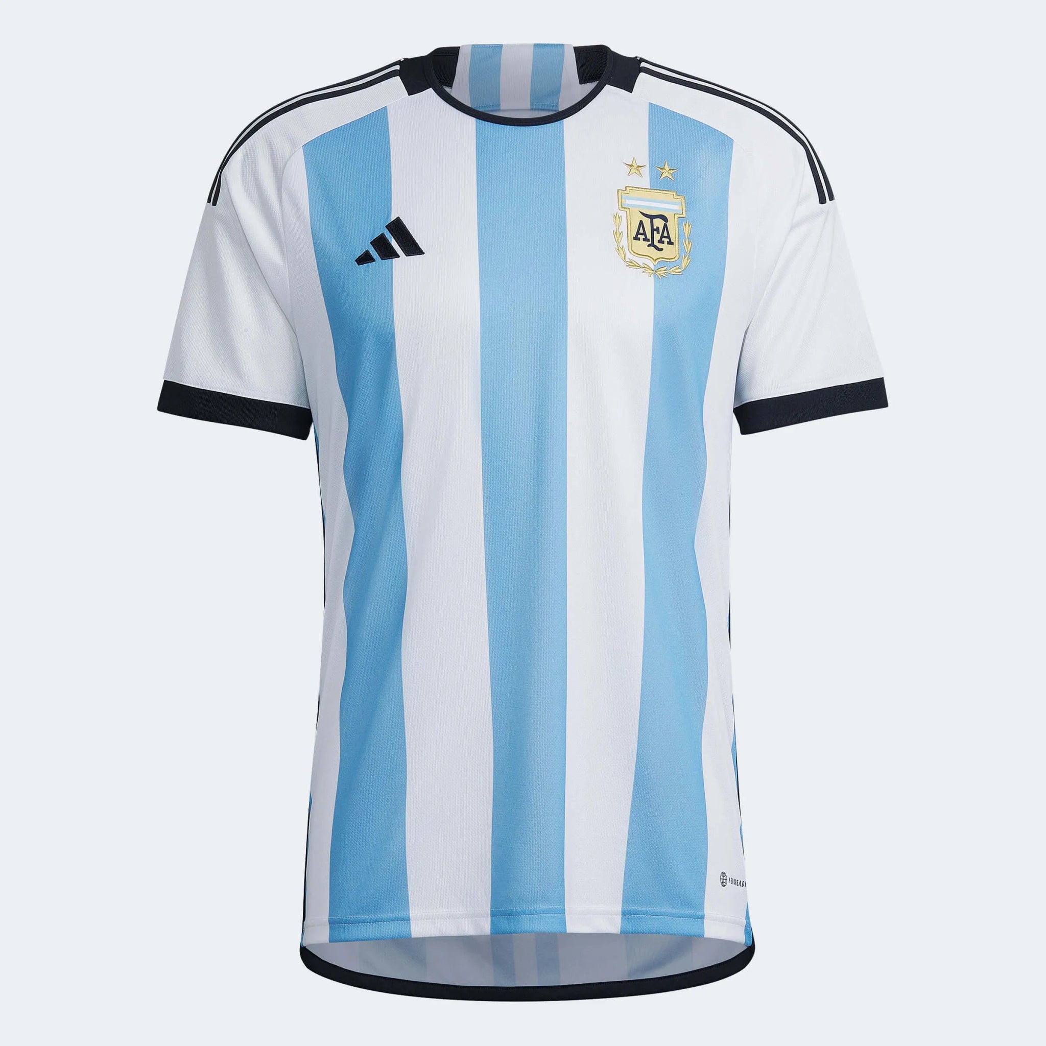 adidas 2022-23 Argentina Home Jersey - White-Light Blue