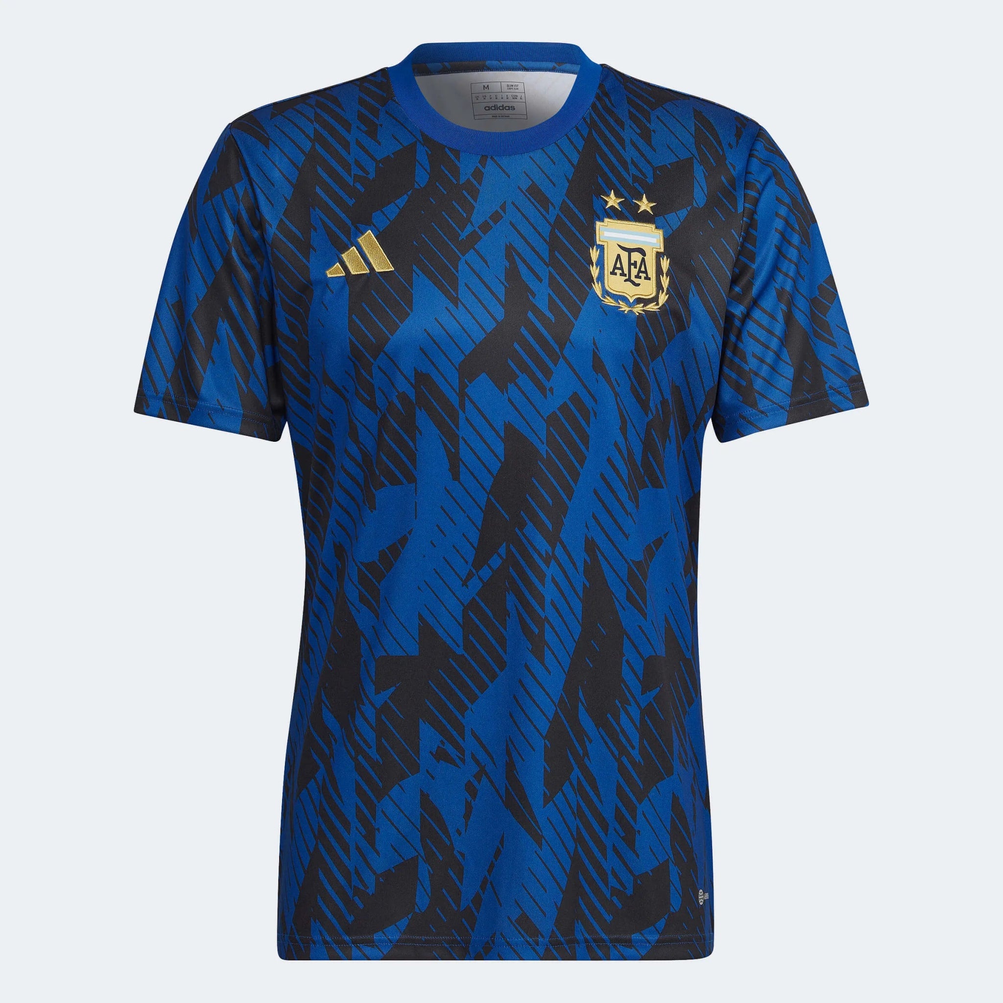 adidas 2022-23 Argentina Pre-Match Jersey - Royal Blue-Black