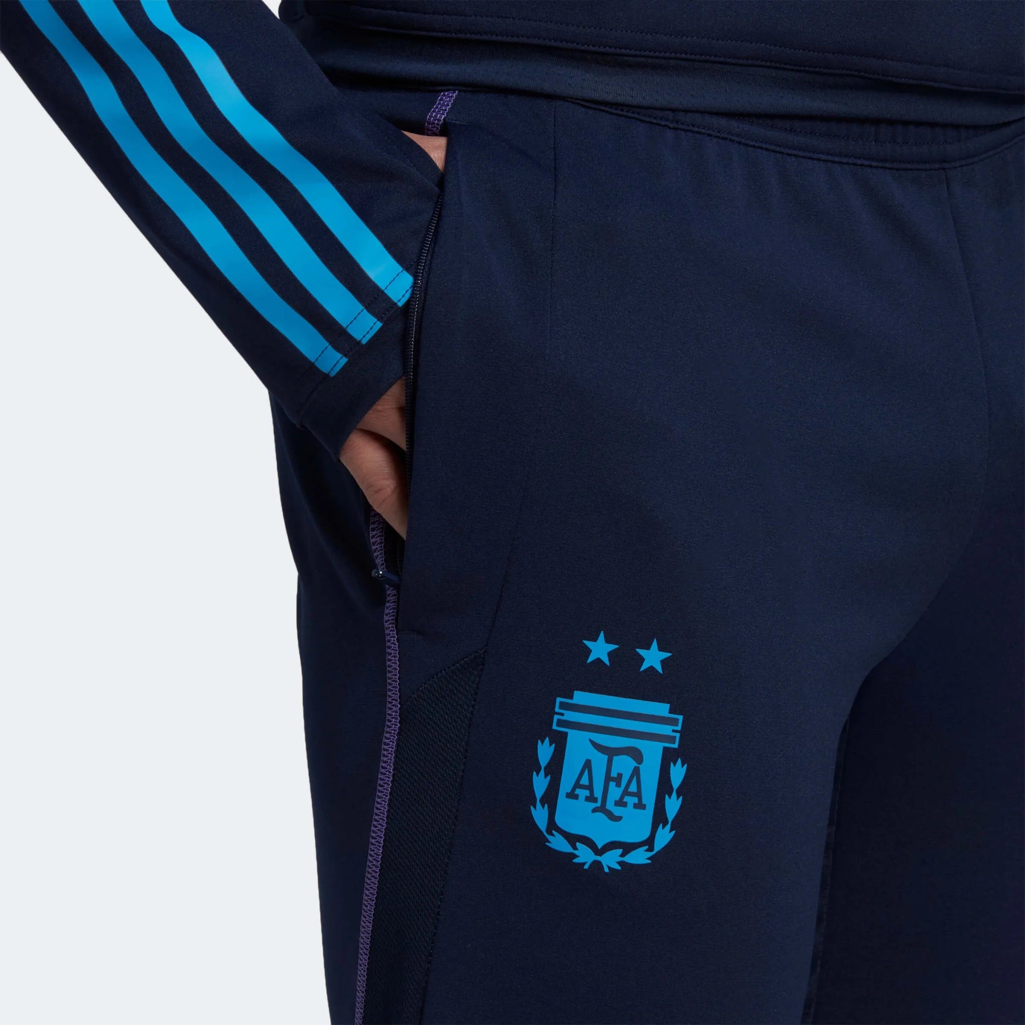 adidas 2022-23 Argentina Training Pants Night Indigo