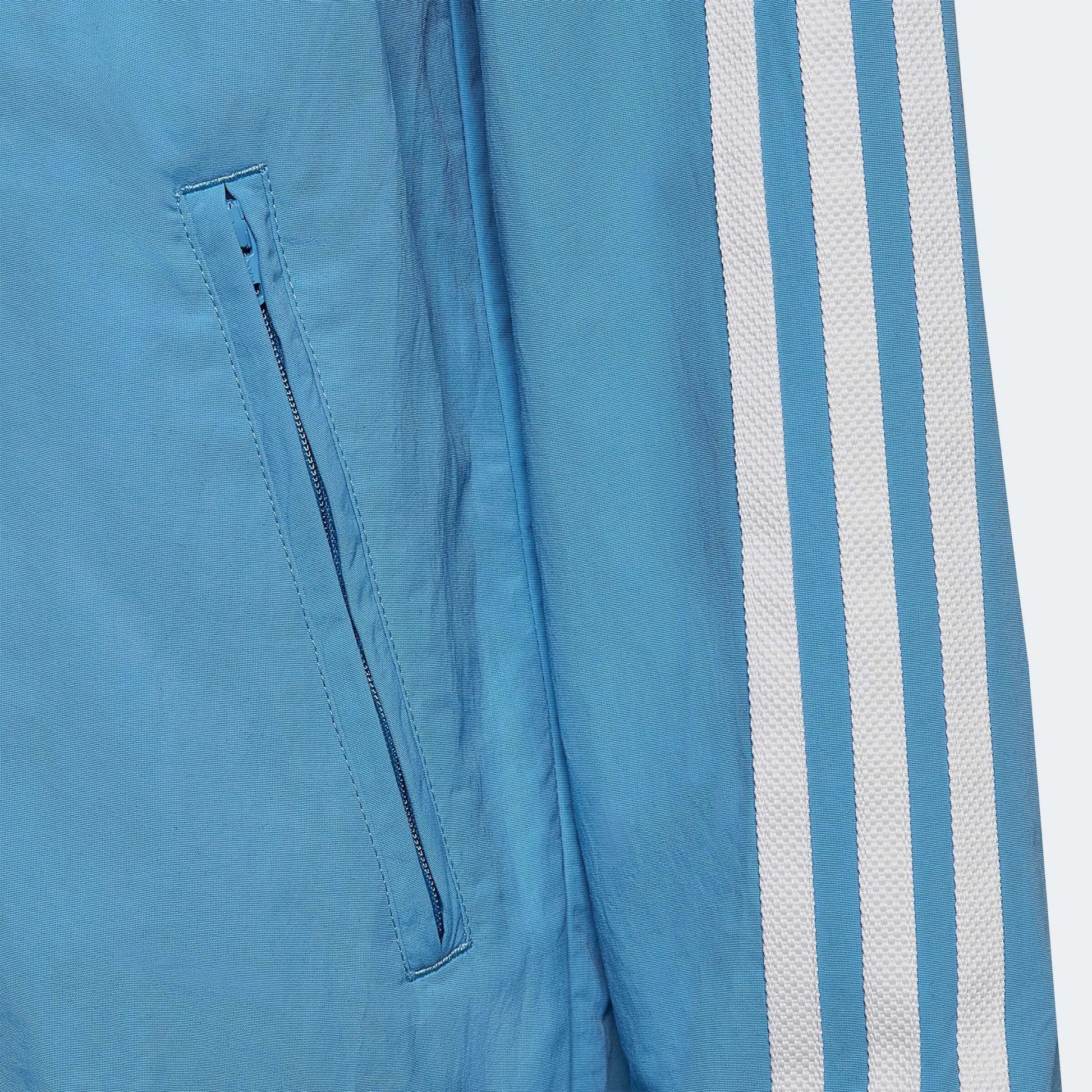 adidas 2022-23 Argentina Youth Anthem Jacket Sky Blue-White