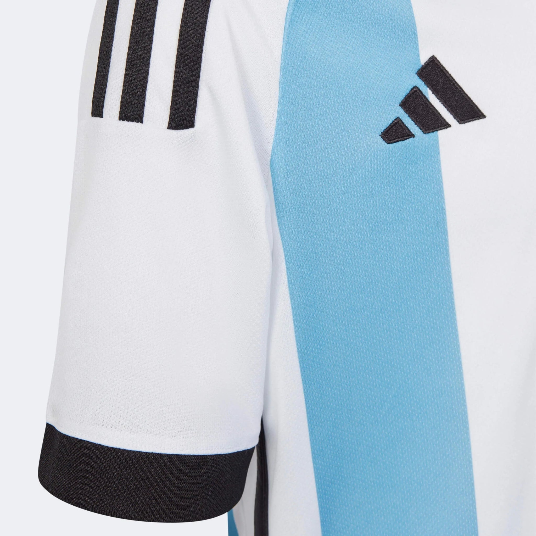 adidas 2022-23 Argentina Youth Home Jersey World Cup 3 Star