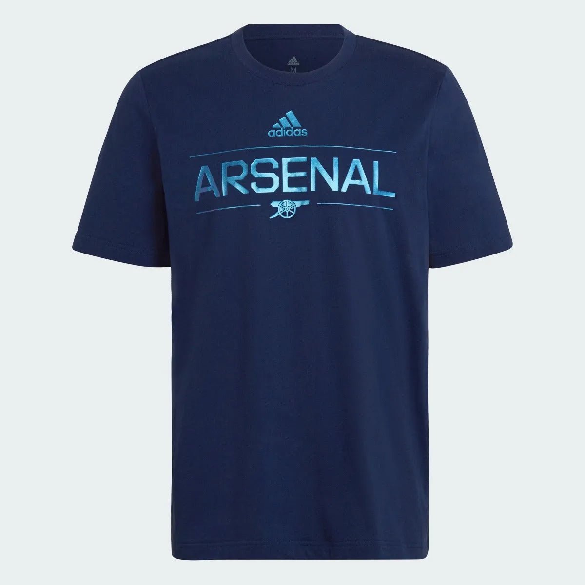 adidas 2022-23 Arsenal Graphic Tee - Navy Blue