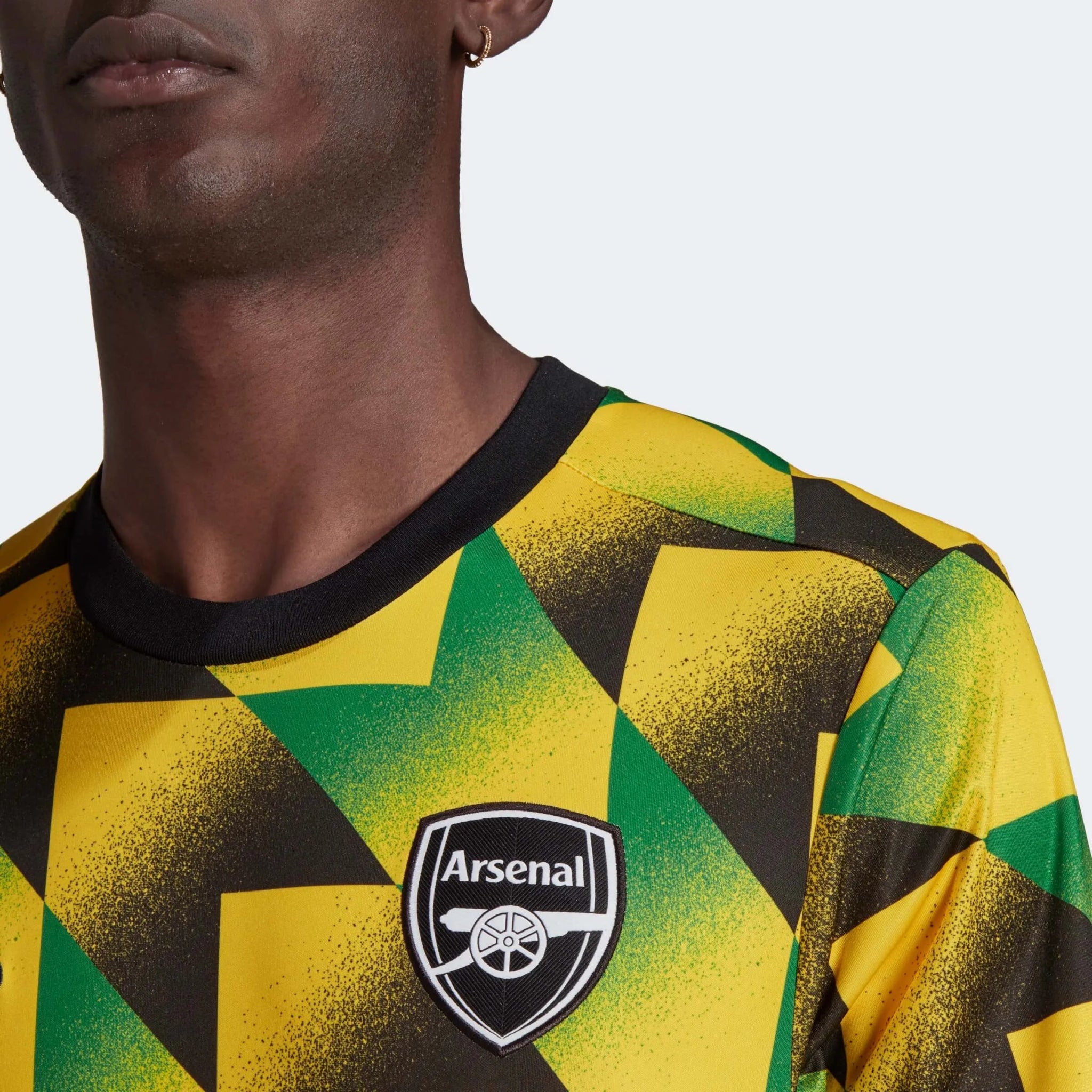 adidas 2022-23 Arsenal Pre-Match Jersey - Yellow-Green