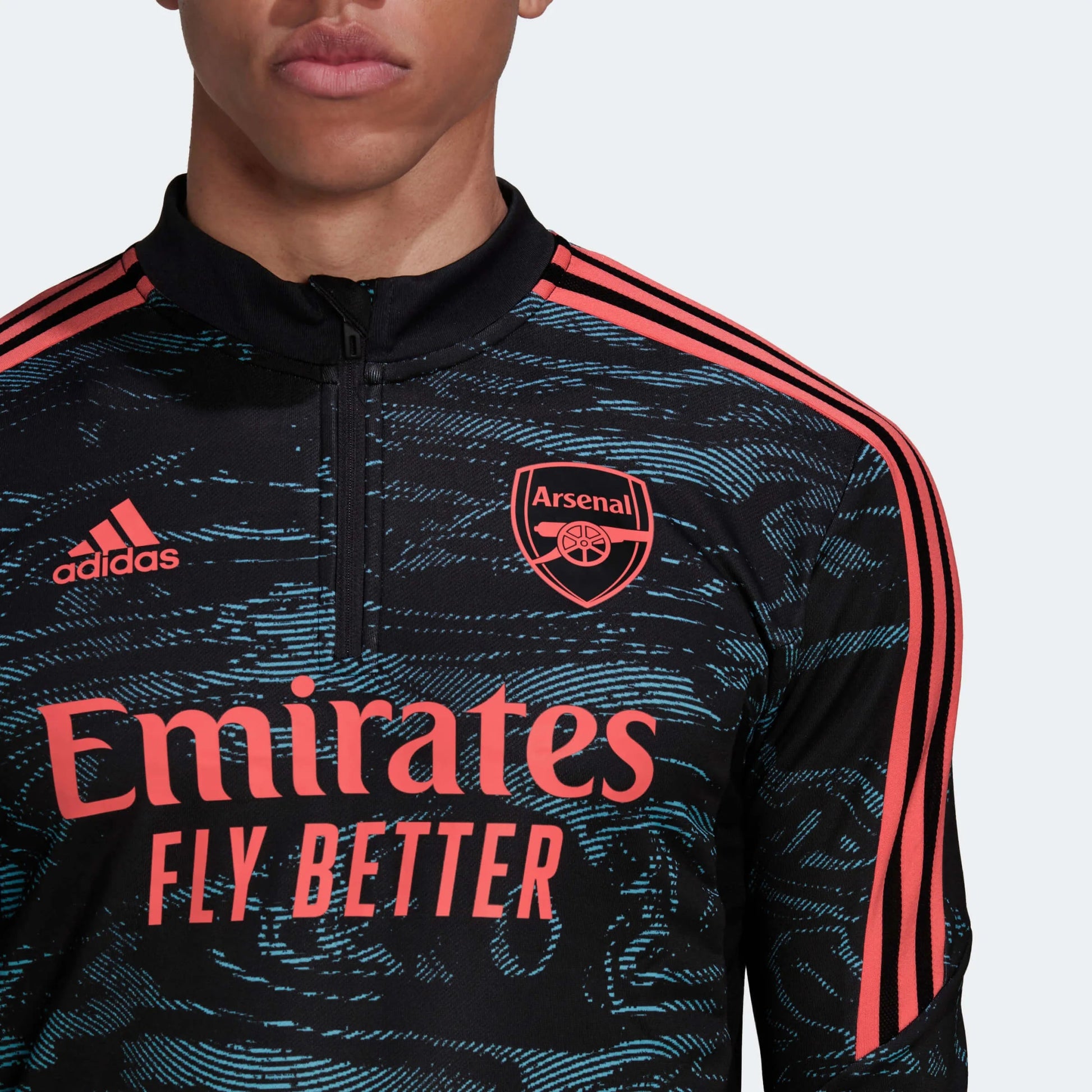 adidas 2022-23 Arsenal Training Top - Blue-Black