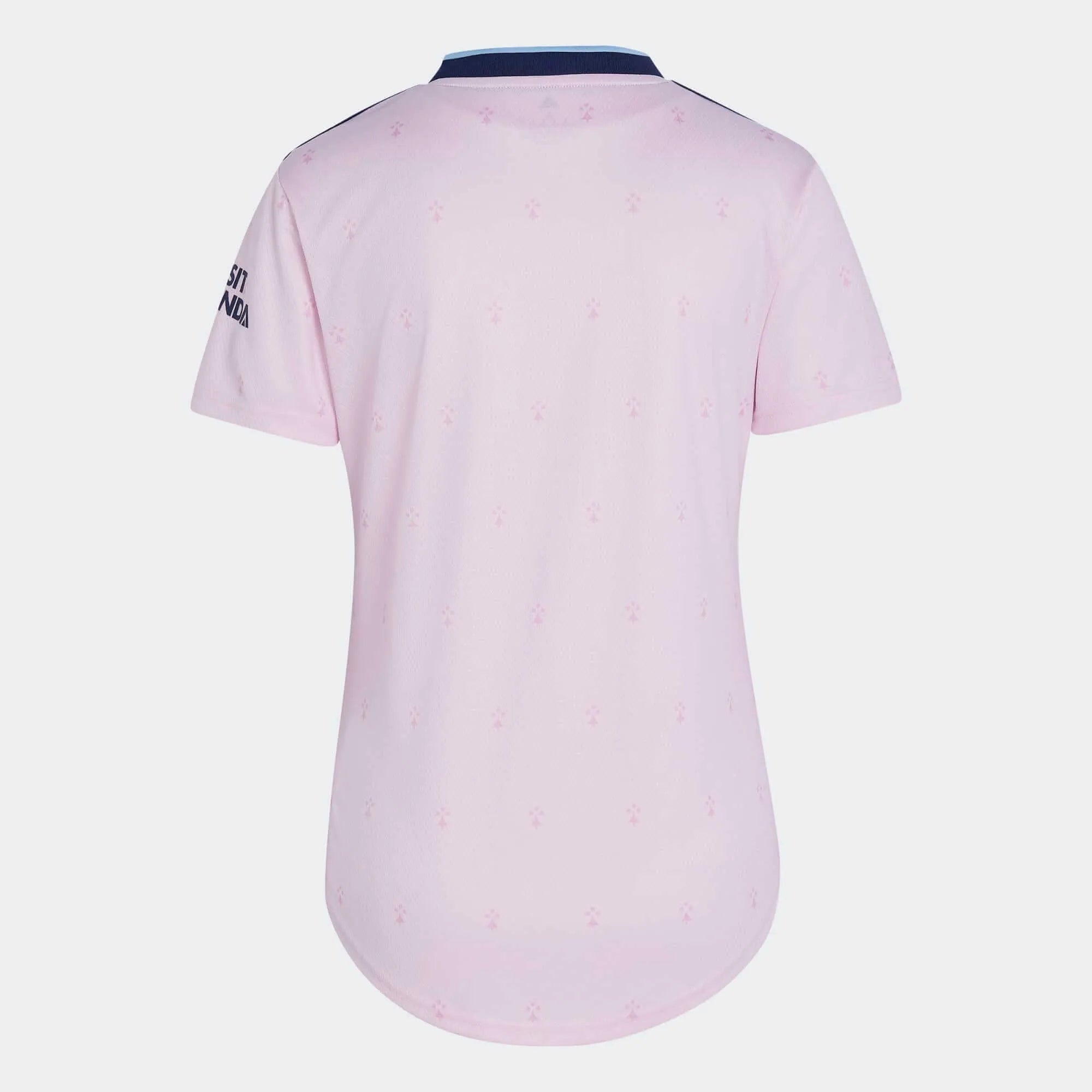 adidas 2022-23 Arsenal Women's Third Jersey - Clear Pink