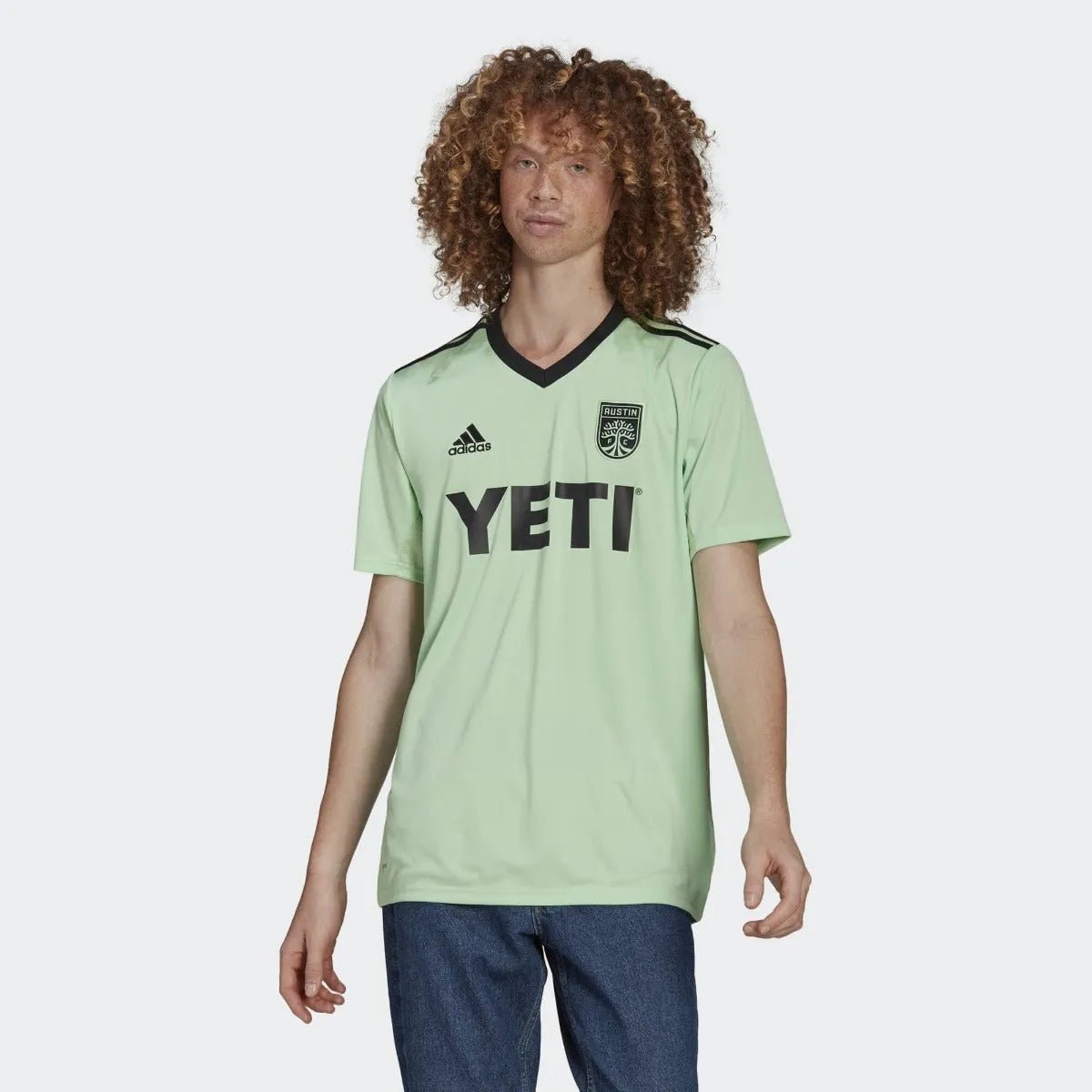 adidas 2022-23 Austin FC Away Jersey - Glory Mint-Black