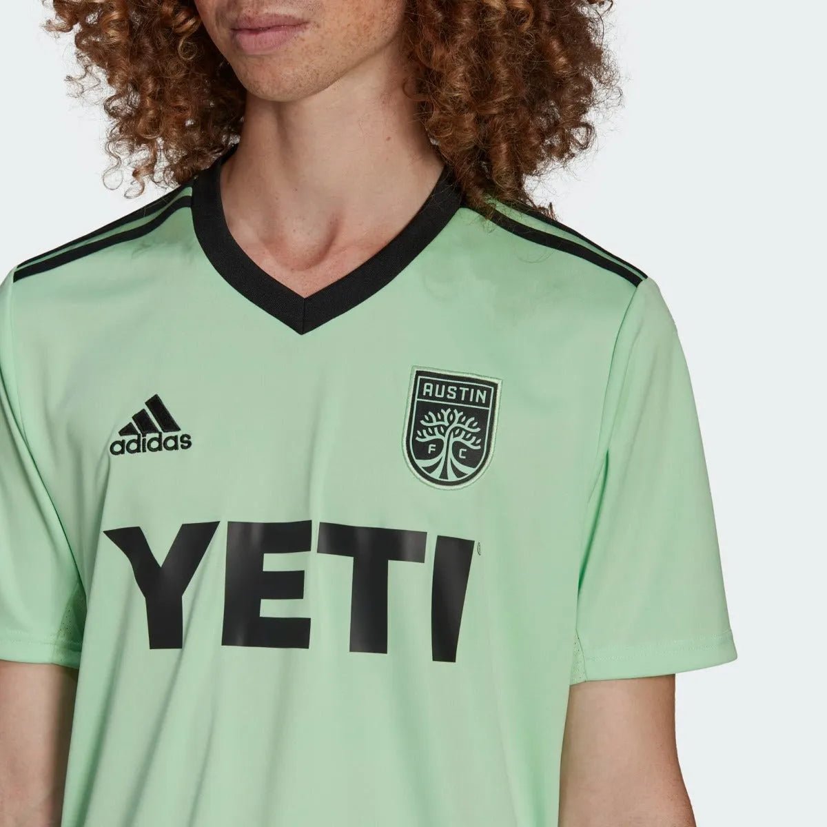 adidas 2022-23 Austin FC Away Jersey - Glory Mint-Black