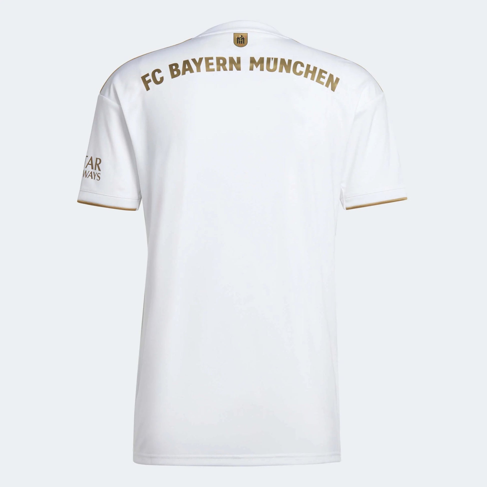 adidas 2022-23 Bayern Munich Away Jersey - White-Gold