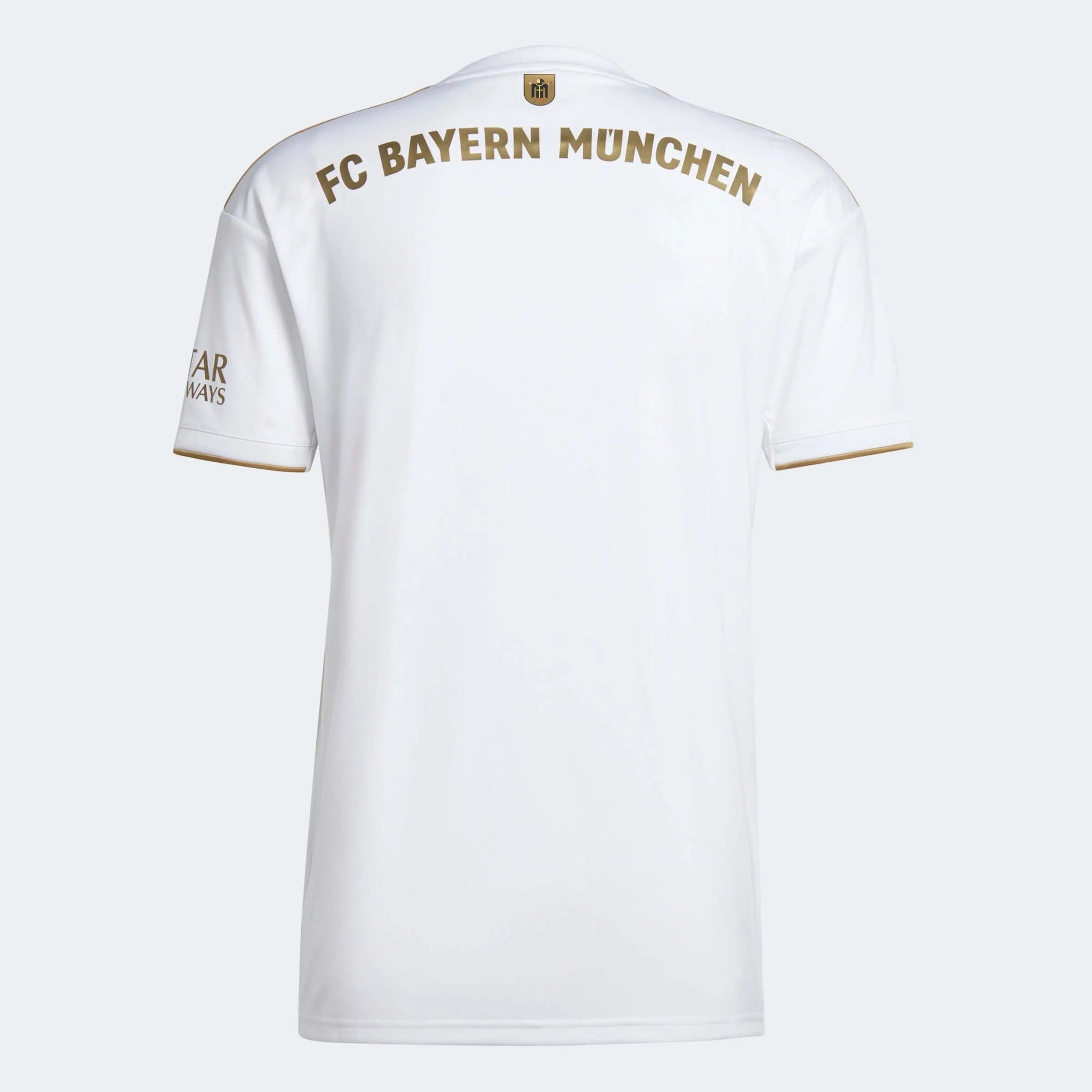 adidas 2022-23 Bayern Munich Away Jersey - White-Gold