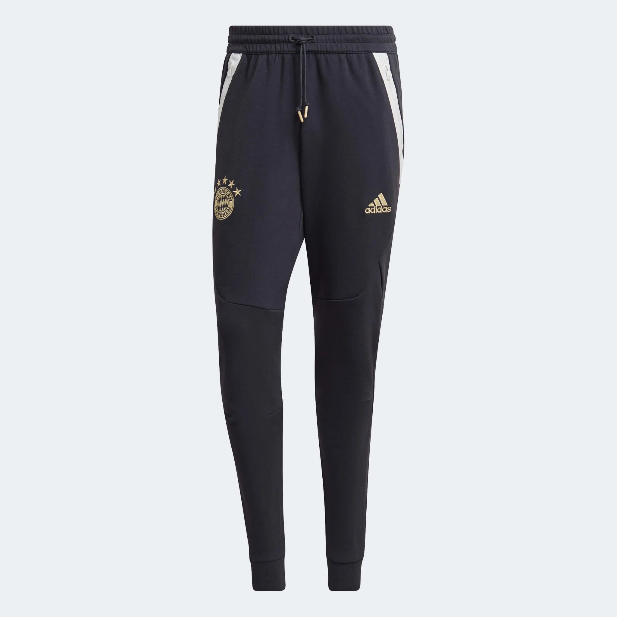 adidas 2022-23 Bayern Munich Travel Pants - Night Grey (Front)