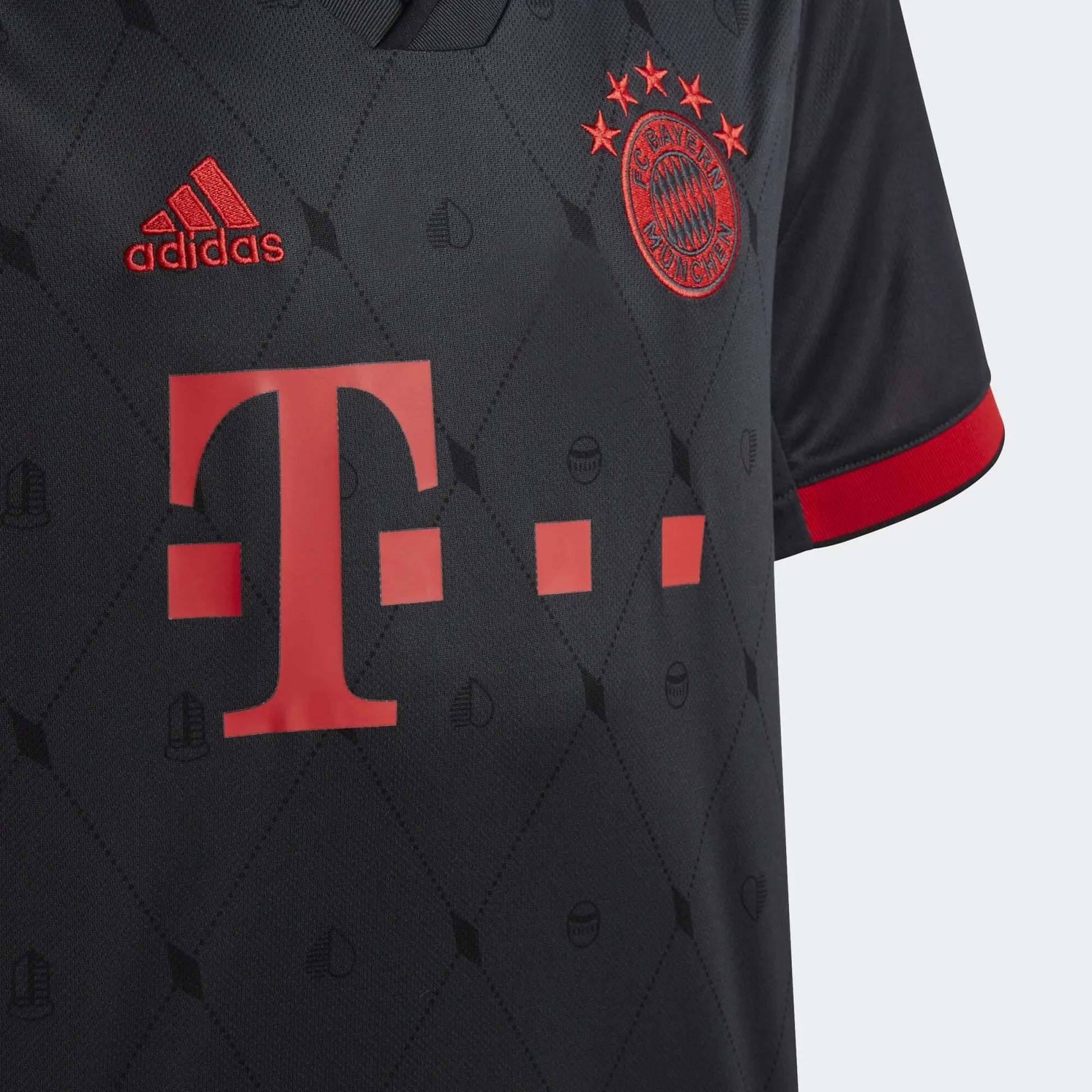 adidas 2022-23 Bayern Munich Youth Third Jersey - Night Grey
