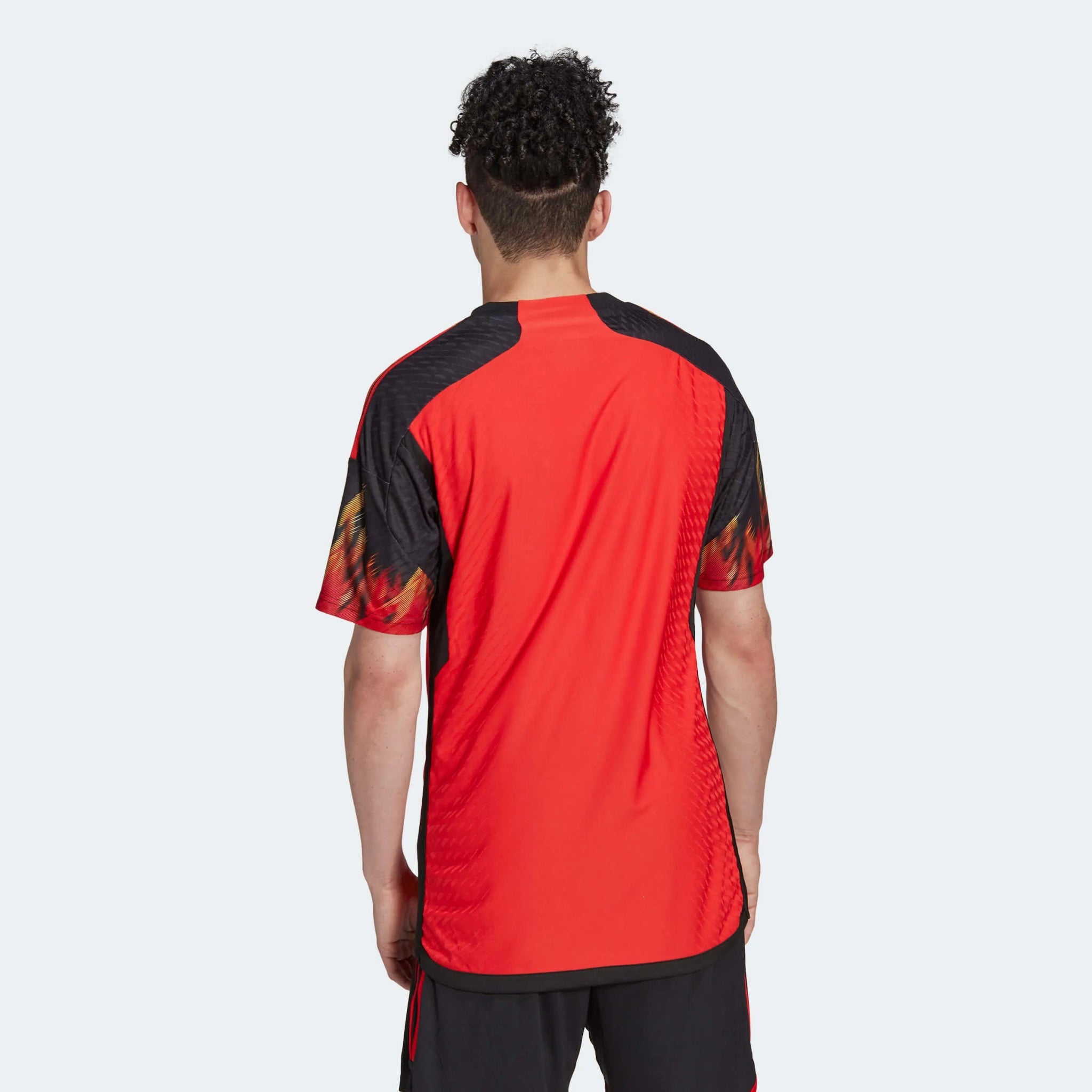 adidas 2022-23 Belgium Authentic Home Jersey - Red-Black