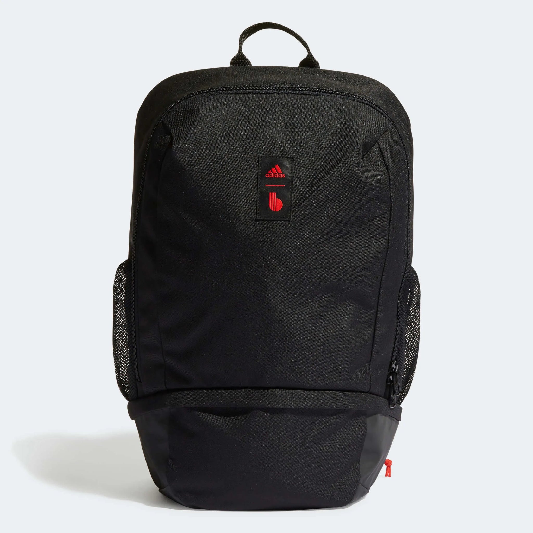 adidas 2022-23 Belgium Backpack - Black-Red (Front)