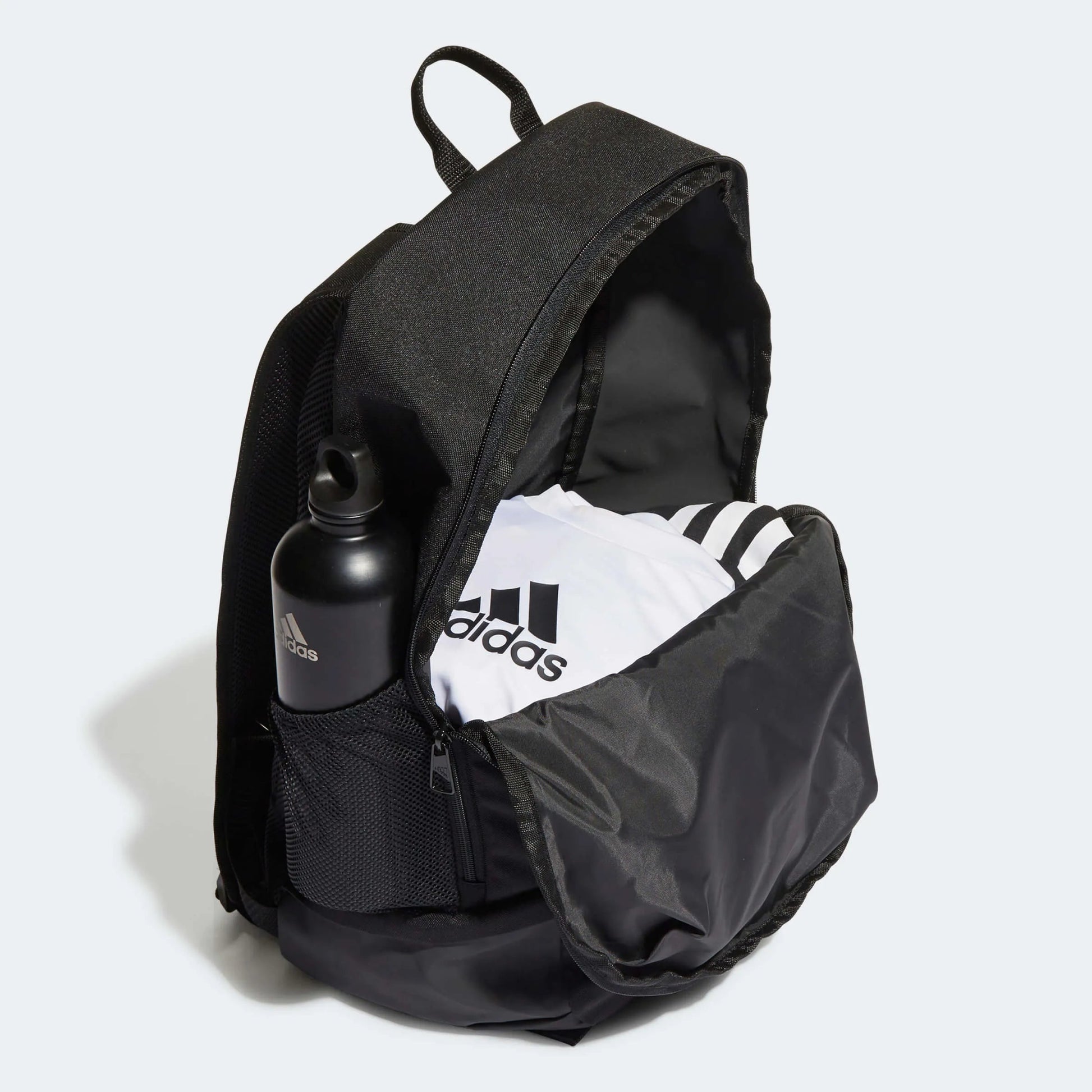 adidas 2022-23 Belgium Backpack - Black-Red (Front - Inside)