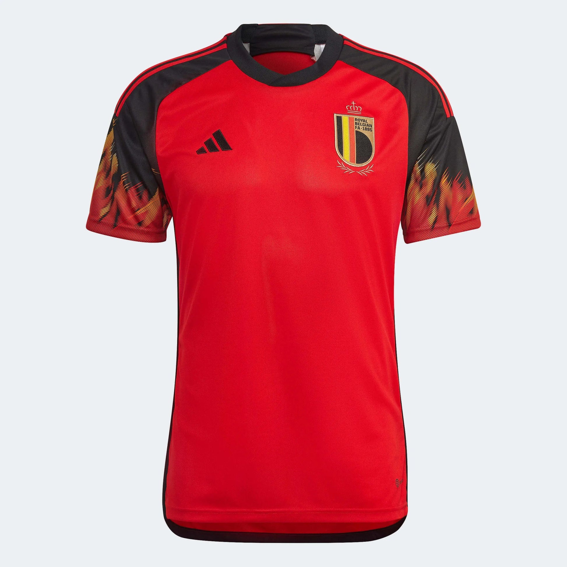 adidas 2022-23 Belgium Home Jersey - Red-Black