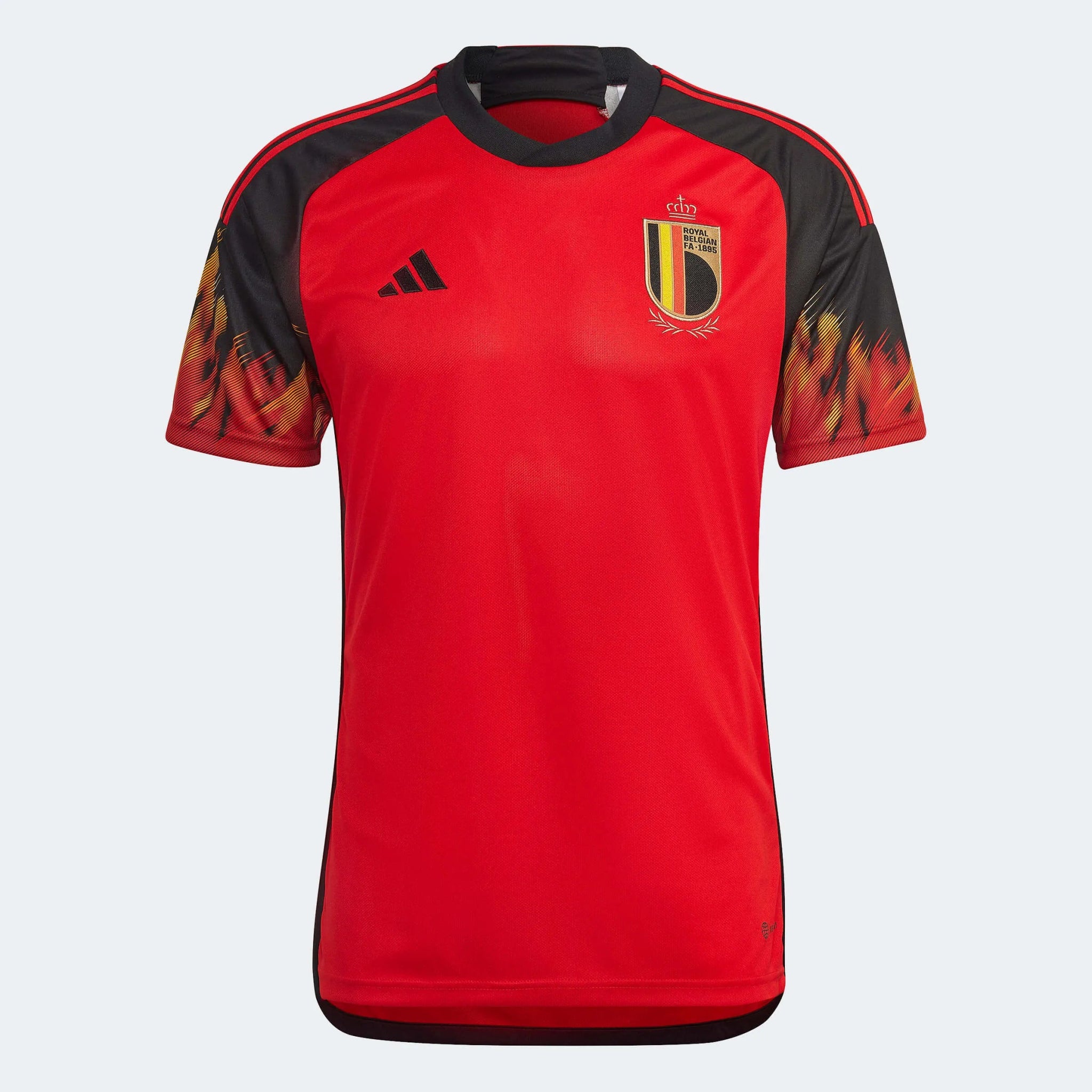 adidas 2022-23 Belgium Home Jersey - Red-Black