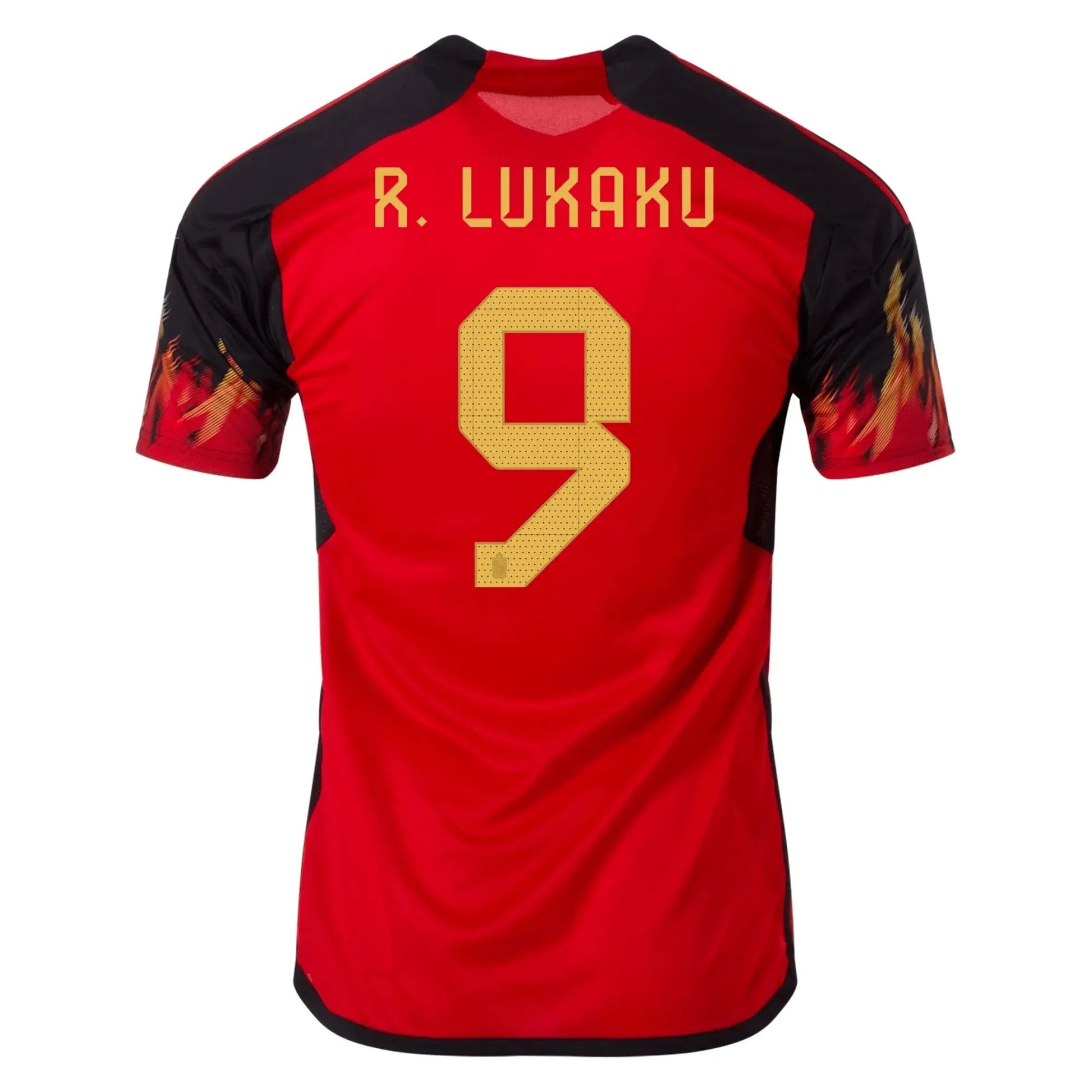 adidas 2022-23 Belgium Youth Home Jersey - Red-Black