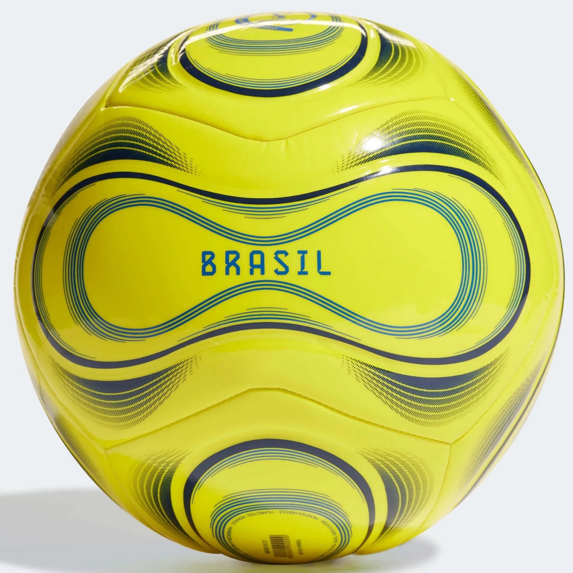 adidas 2022-23 Brazil Club Ball - Bright Yellow-Dark Blue (Back)