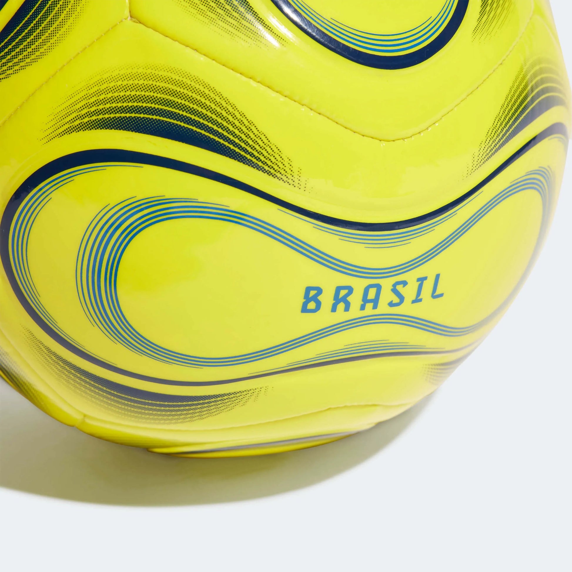 adidas 2022-23 Brazil Club Ball - Bright Yellow-Dark Blue