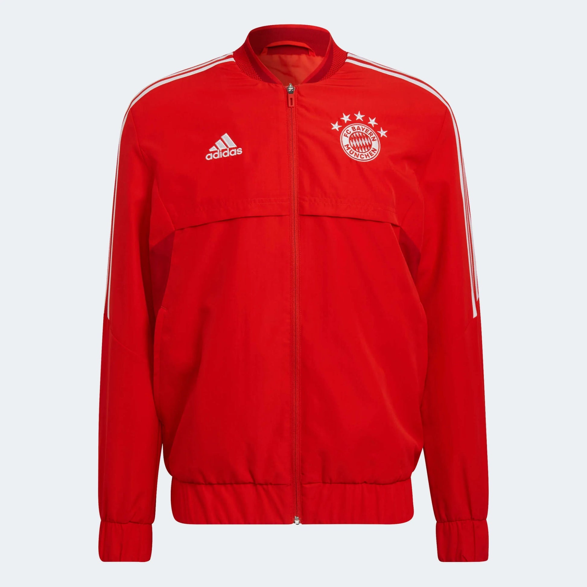 adidas 2022-23 FC Bayern Munich Anthem Jacket - Red