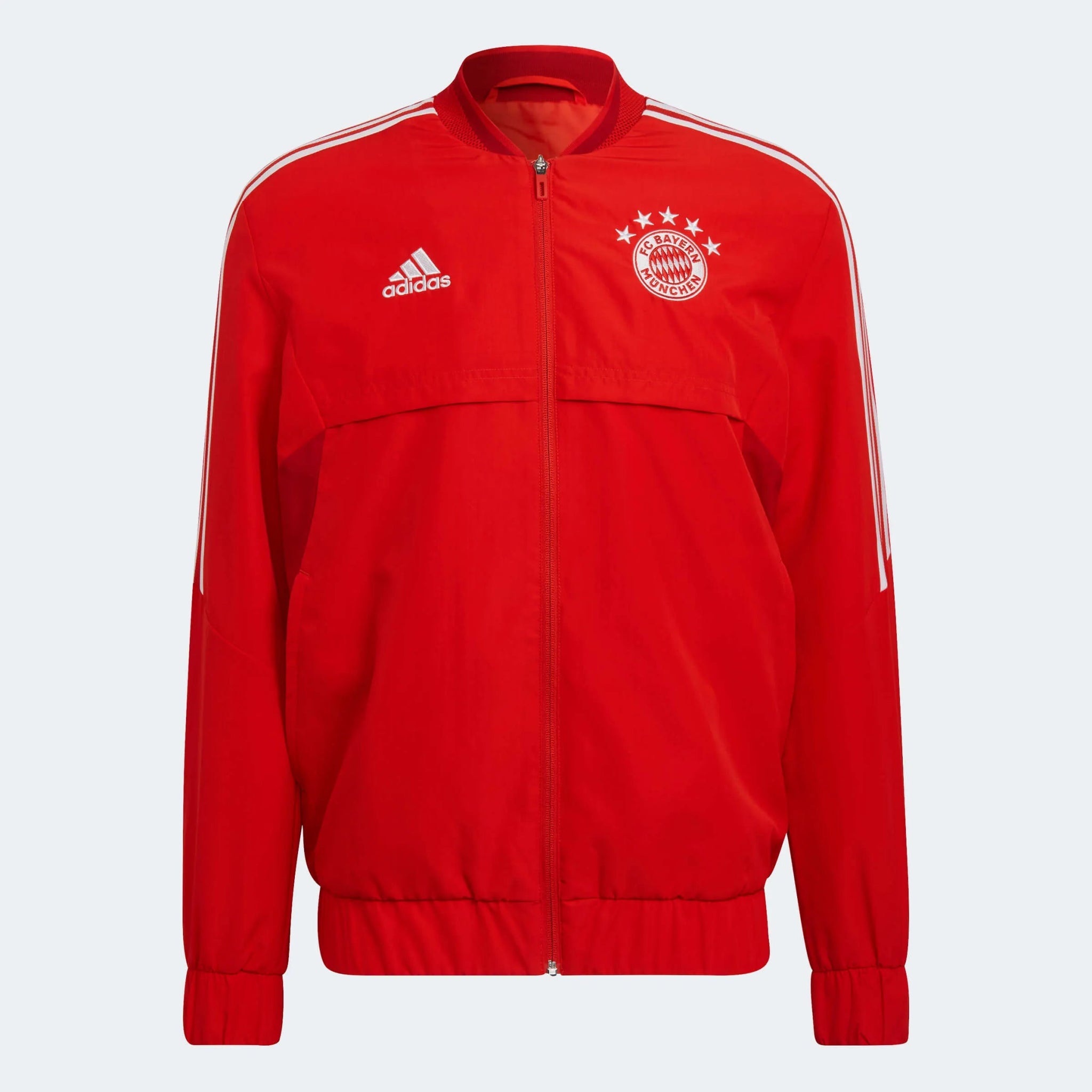 adidas 2022-23 FC Bayern Munich Anthem Jacket - Red